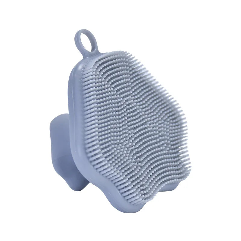 Silicone Face Cleansing Brush Pad – Exfoliating Blackhead Remover & Deep Facial Cleaner, Baby Bath Massager Tool