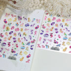 My Little Pony Nail Stickers – Anime Unicorn DIY Nail Decals