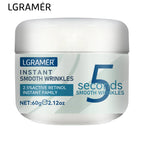 5 Seconds Retinol Anti-Wrinkle Cream – Instant Line Fading, Firming & Lifting Anti-Aging Moisturizer