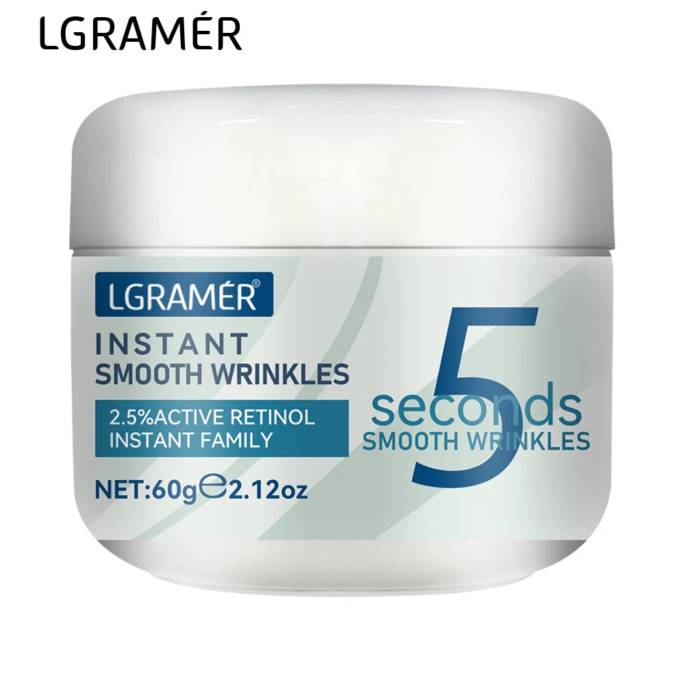 5 Seconds Retinol Anti-Wrinkle Cream – Instant Line Fading, Firming & Lifting Anti-Aging Moisturizer