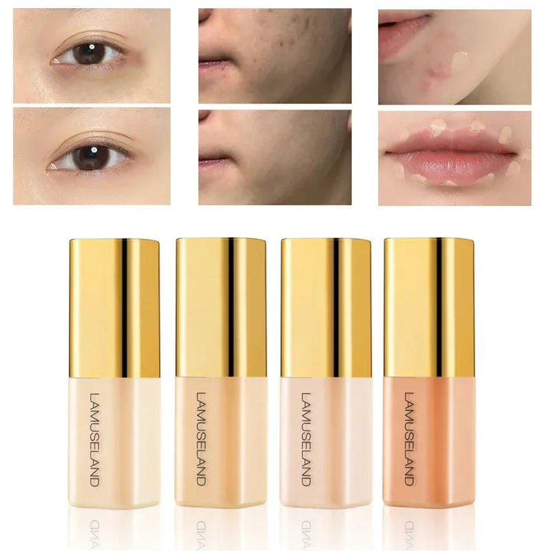 Waterproof Liquid Concealer & Foundation | Oil-Control, Brightening, Full Coverage