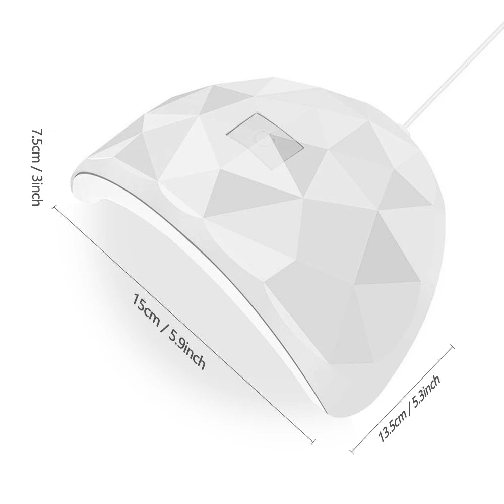 Multifunction UV/LED Nail Lamp – Professional Gel Dryer & Nail Tool