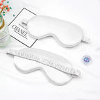 Imitated Silk Sleep Eye Mask – Shading Eyepatch for Travel, Relaxation & Eye Care