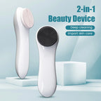 Waterproof Electric Facial Cleansing Brush – Silicone Face Scrubber for Deep Pore & Blackhead Cleaning
