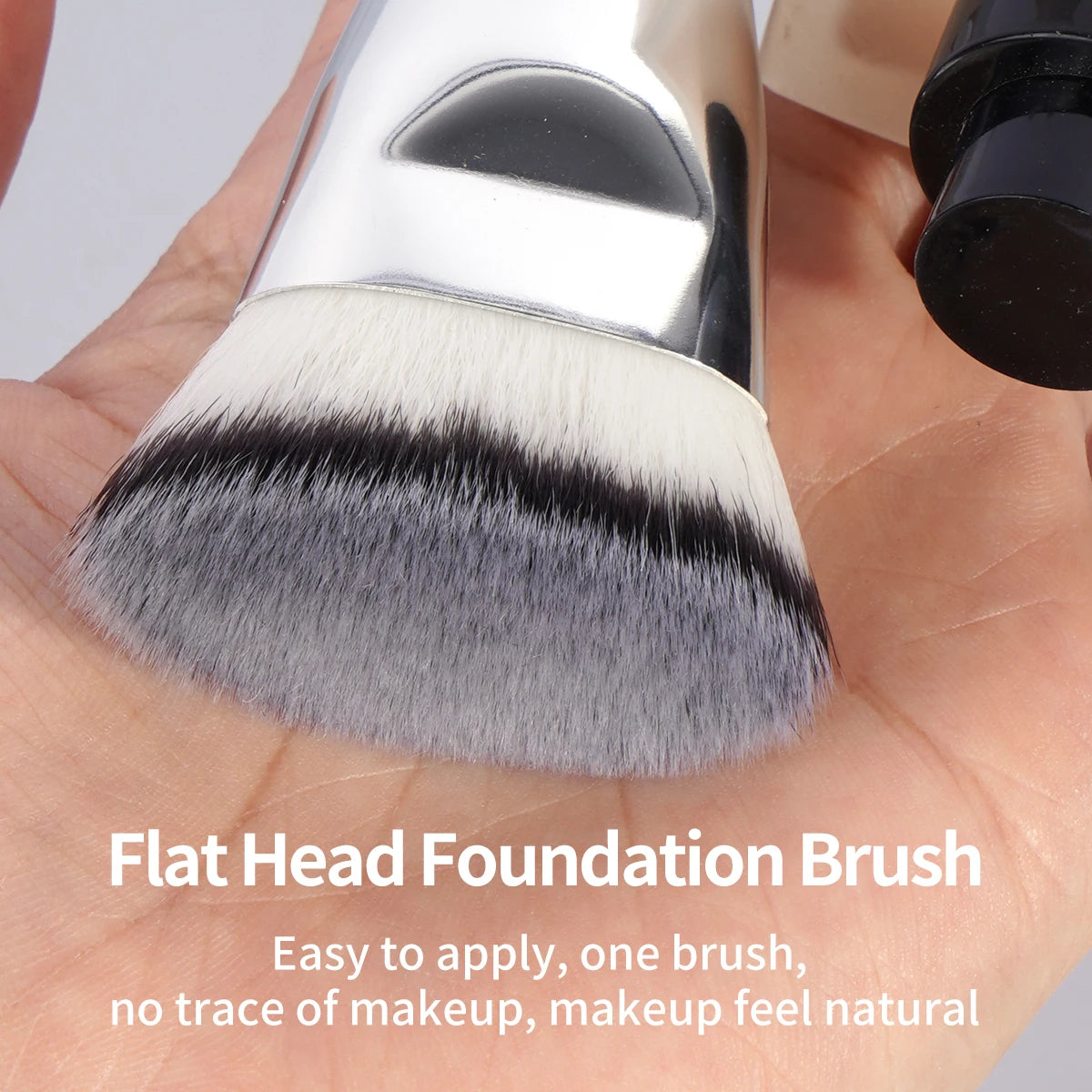 Double-Head Makeup Brushes Set – Foundation, Powder, Concealer, Blusher & Bronzer Skin-Friendly Makeup Tools