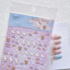 5D Anime Nail Stickers – Hello Kitty, Kuromi & Cinnamoroll