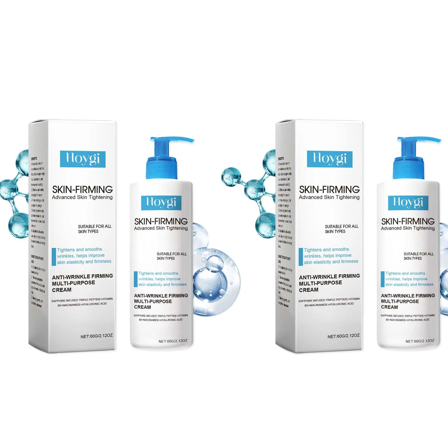 Body Firming Cream – Tightening & Lifting Lotion for Sagging Skin, Moisturizing & Brightening Skincare with Improved Elasticity
