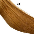 Korean Cotton Thread Tip Hair Extensions – 100% Human Hair, Double Drawn