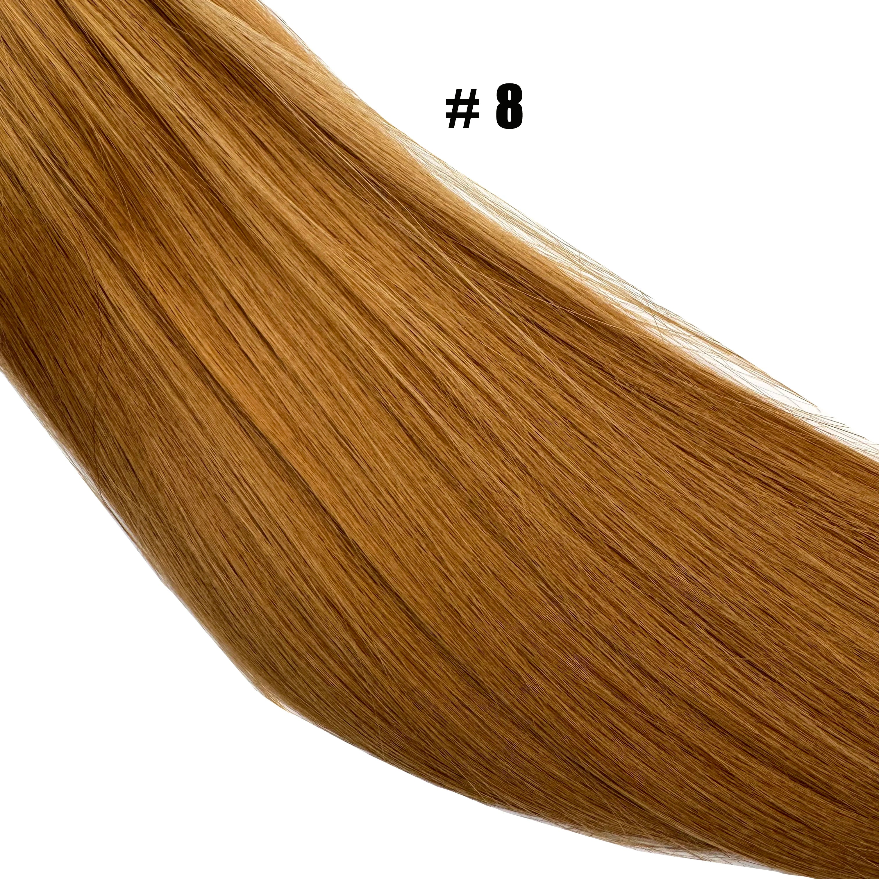 Korean Cotton Thread Tip Hair Extensions – 100% Human Hair, Double Drawn