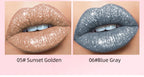 Diamond Liquid Lipstick – 6 Colors, Long-Lasting Waterproof Gloss