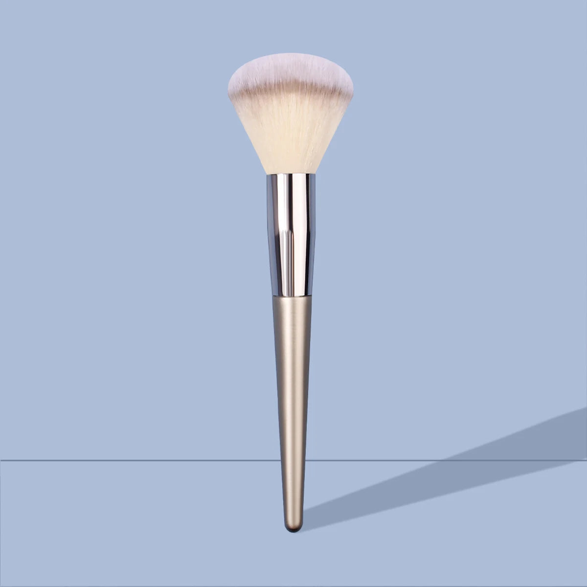 Soft Large Powder & Blush Brush with Wooden Handle