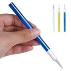 1 Set Dental Scalpel Blades & Handle – Sculpture Plaster Knife Trimmer for Dermaplaning, DIY Cutting & Dentist Tools