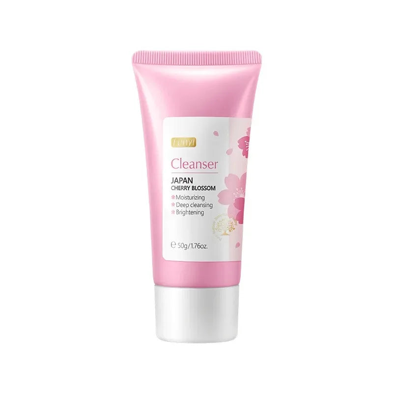 Vitamin C Facial Cleanser – Deep Cleansing, Moisturizing, Blackhead Removal Skincare Foam
