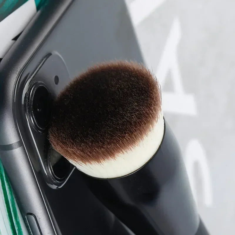 Flat Top Foundation Makeup Brush – Flat Angled Synthetic Hair Brush for Liquid, Cream, Bronzer & Contour Application