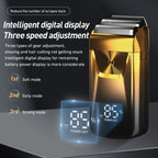 Rechargeable Electric Shaver for Men – Wet & Dry Beard Trimmer and Shaving Machine