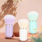 Luxury Retractable Kabuki Brush – Compact, Multifunctional & Elegant