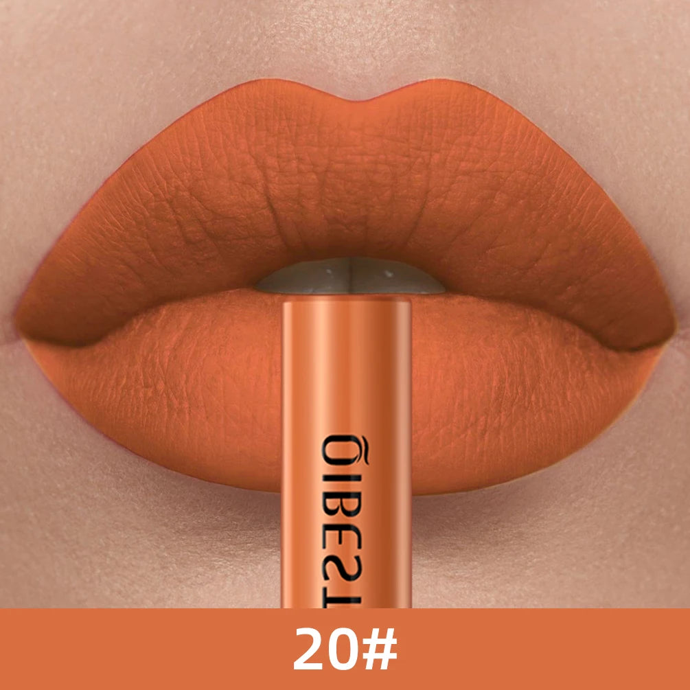 24 Colors Matte Liquid Lipstick Set – Long-Lasting, Waterproof, Non-Stick Velvet Lip Gloss