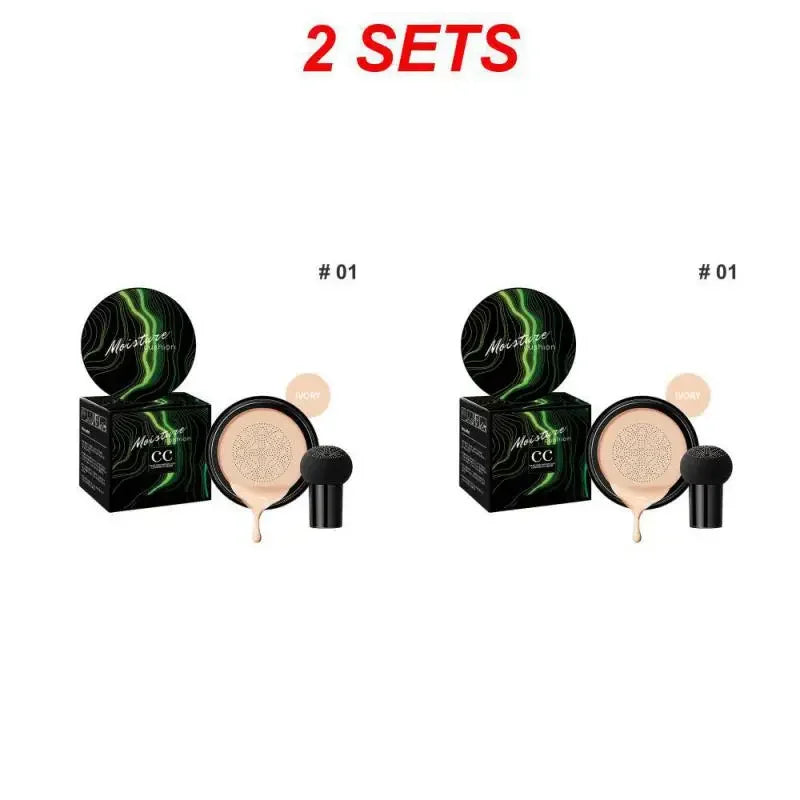Mushroom Head Air Cushion CC Cream – Foundation, Concealer & Oil-Control Makeup