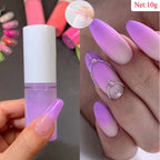 10g Gradient Pearl Nail Powder – Metallic Aurora Effect Glitter Dust for UV Gel Nail Art Decorations