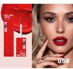MLSMILE 6-Color Velvet Matte Lip Glaze – Waterproof, Long-Lasting, Non-Stick Lip Tint