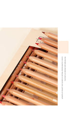 12pcs Waterproof Nude Lip Liner Set – Long-Lasting, Moisturizing Pencils