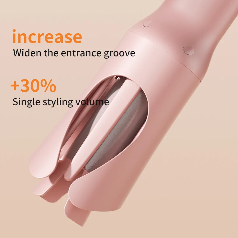 28mm Automatic Ceramic Hair Curler – Negative Ion, Rotating, Anti-Tangle Styler