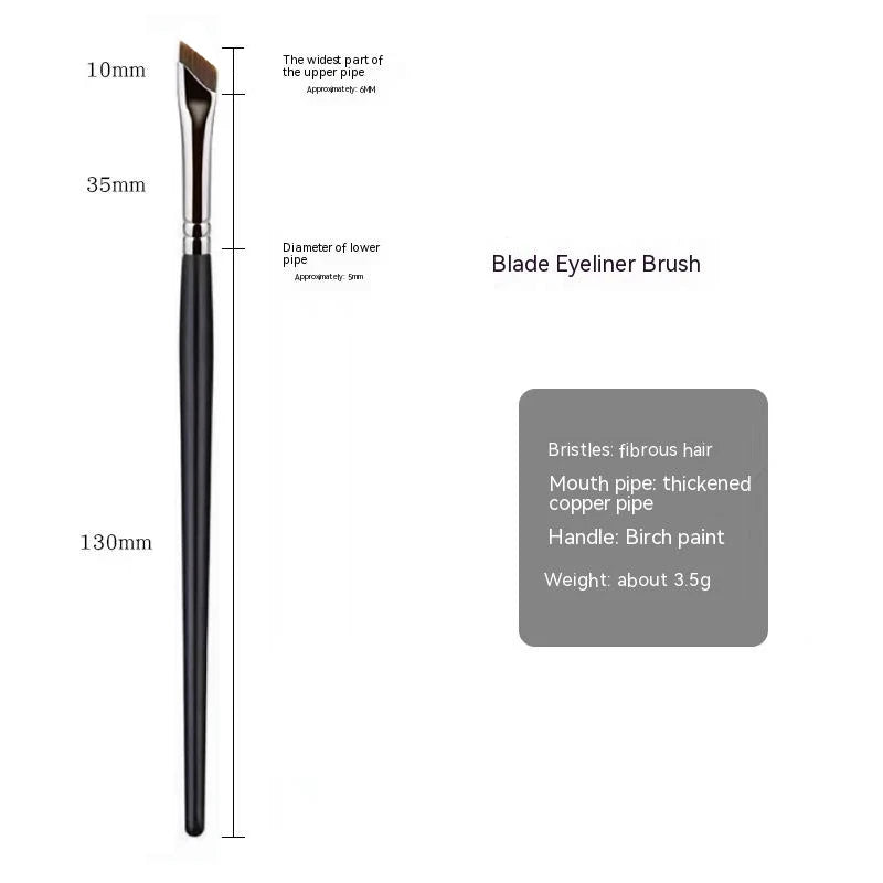 Ultra-Thin Precision Eyeliner & Brow Brush
