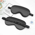 Imitated Silk Sleep Eye Mask – Shading Eyepatch for Travel, Relaxation & Eye Care