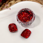 10g Gradient Pearl Nail Powder – Metallic Aurora Effect Glitter Dust for UV Gel Nail Art Decorations