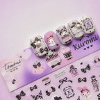 5D Anime Nail Stickers – Hello Kitty, Kuromi & Cinnamoroll