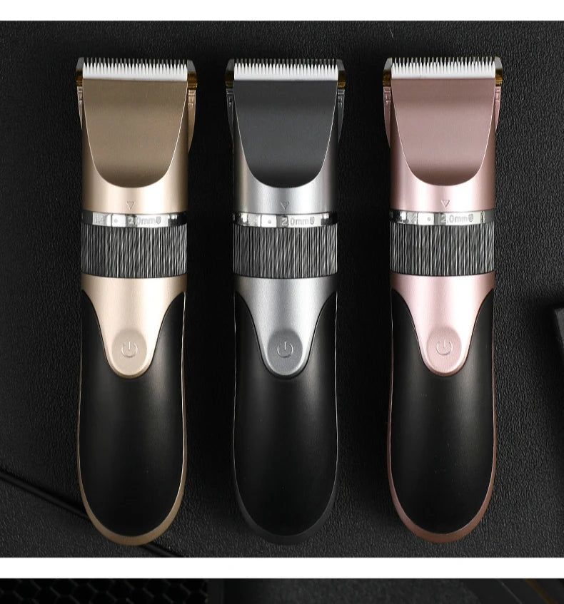 Men’s Professional Hair Clipper – Rechargeable Beard & Hair Trimmer