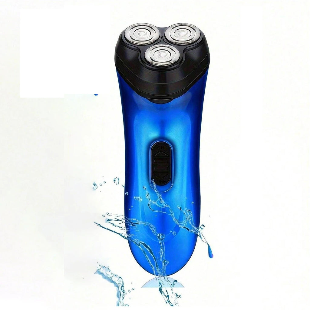 3D Floating Electric Shaver – Rechargeable Triple Blade Razor with USB Charging, Waterproof Beard Trimmer for Travel & Full-Body Use