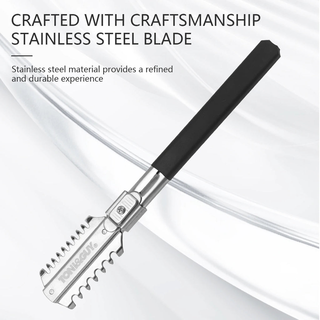Professional Double-Edge Hair Razor Comb – Salon Cutting & Thinning Tool