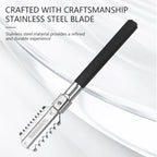 Professional Double-Edge Hair Razor Comb – Salon Cutting & Thinning Tool