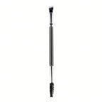 Dual-Ended Eyebrow & Eyelash Brush | Angled + Spoolie Makeup Tool