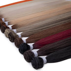 Straight Synthetic Hair Bundles – Yaki Texture, Super Long, Full to Ends