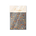 Sunflower & Autumn Harvest Nail Art Stickers