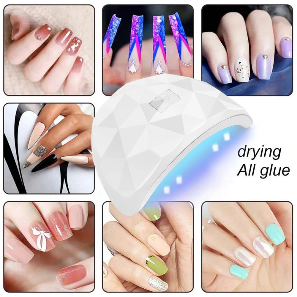 Multifunction UV/LED Nail Lamp – Professional Gel Dryer & Nail Tool