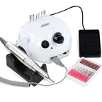 35000 RPM Professional Electric Nail Drill Kit – Portable Manicure & Pedicure Machine with Drill Bits & Nail Files