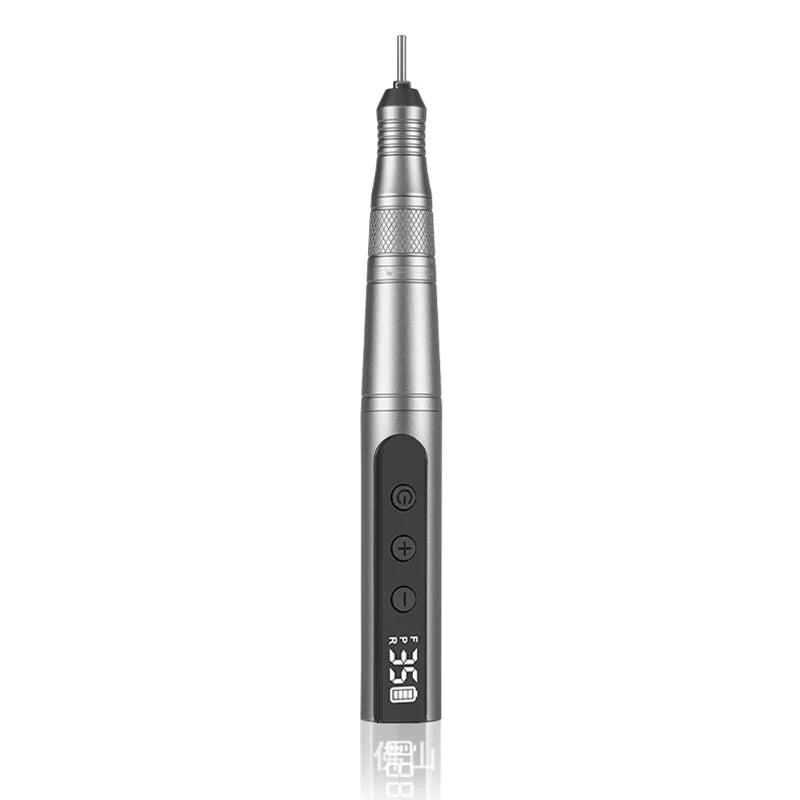 Cordless Electric Nail Drill – Portable E-File Nail Machine for Acrylic & Gel Nails with Professional Nail Drill Bits Kit