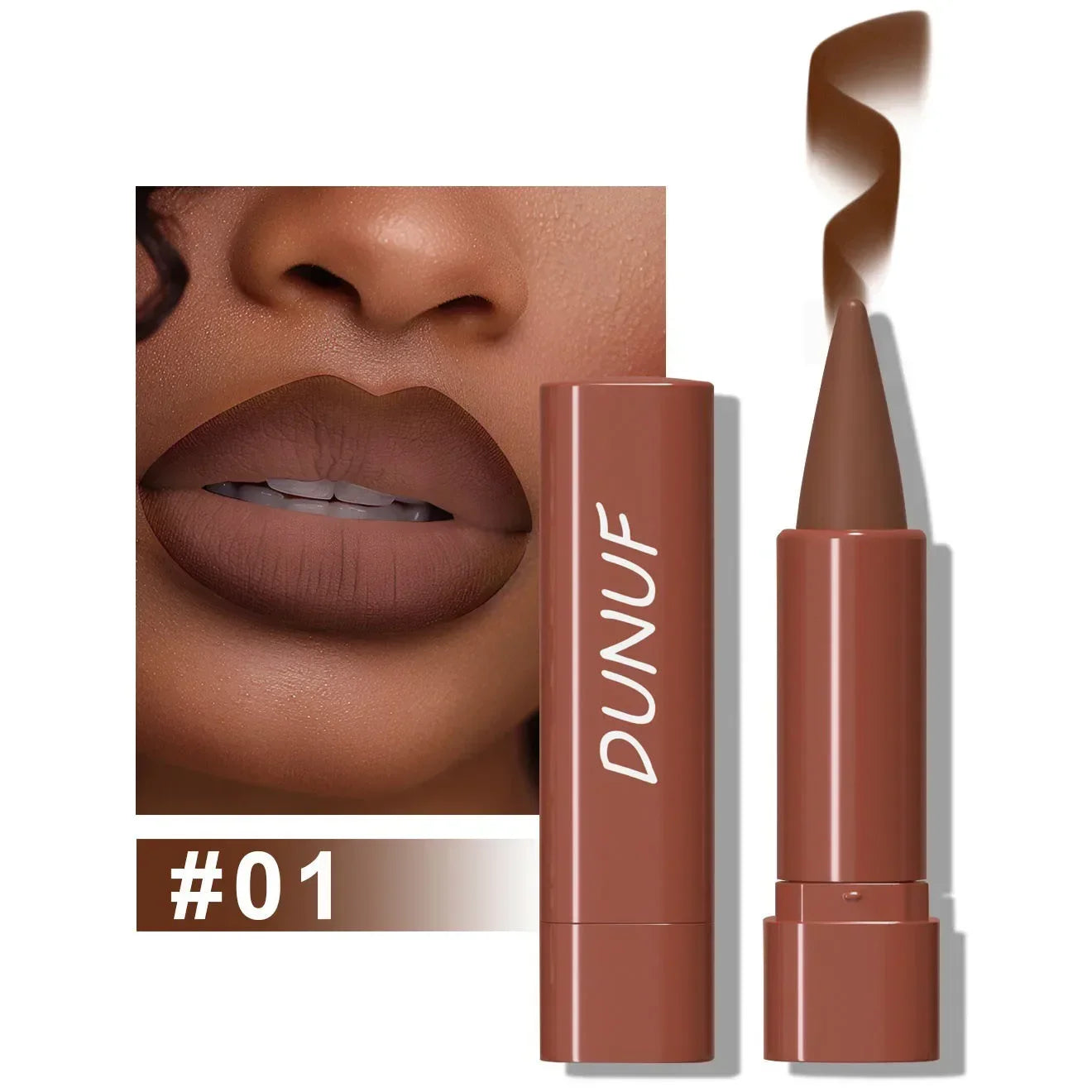 Matte Nude & Red Lip Liner Pencil – 9 Colors, Velvet Contour & Gradient Lipliner