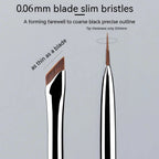 Ultra-Thin Precision Eyeliner & Brow Brush