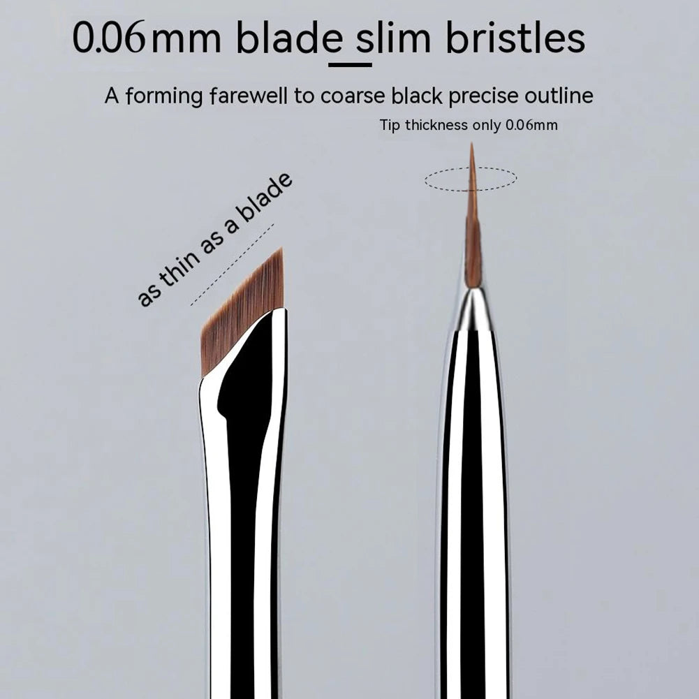 Ultra-Thin Precision Eyeliner & Brow Brush