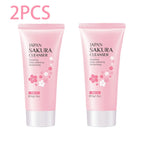 Sakura Rich Foam Face Wash – Deep Cleansing, Oil Control & Blackhead Removal