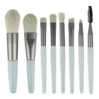 Morandi 8-Piece Makeup Brush Set – Face & Eye Essentials
