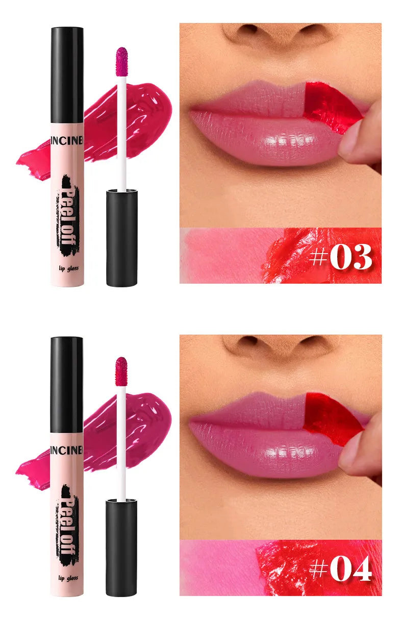 Peel-Off Matte Lip Tint – Long-Lasting Waterproof Lip Stain & Gloss