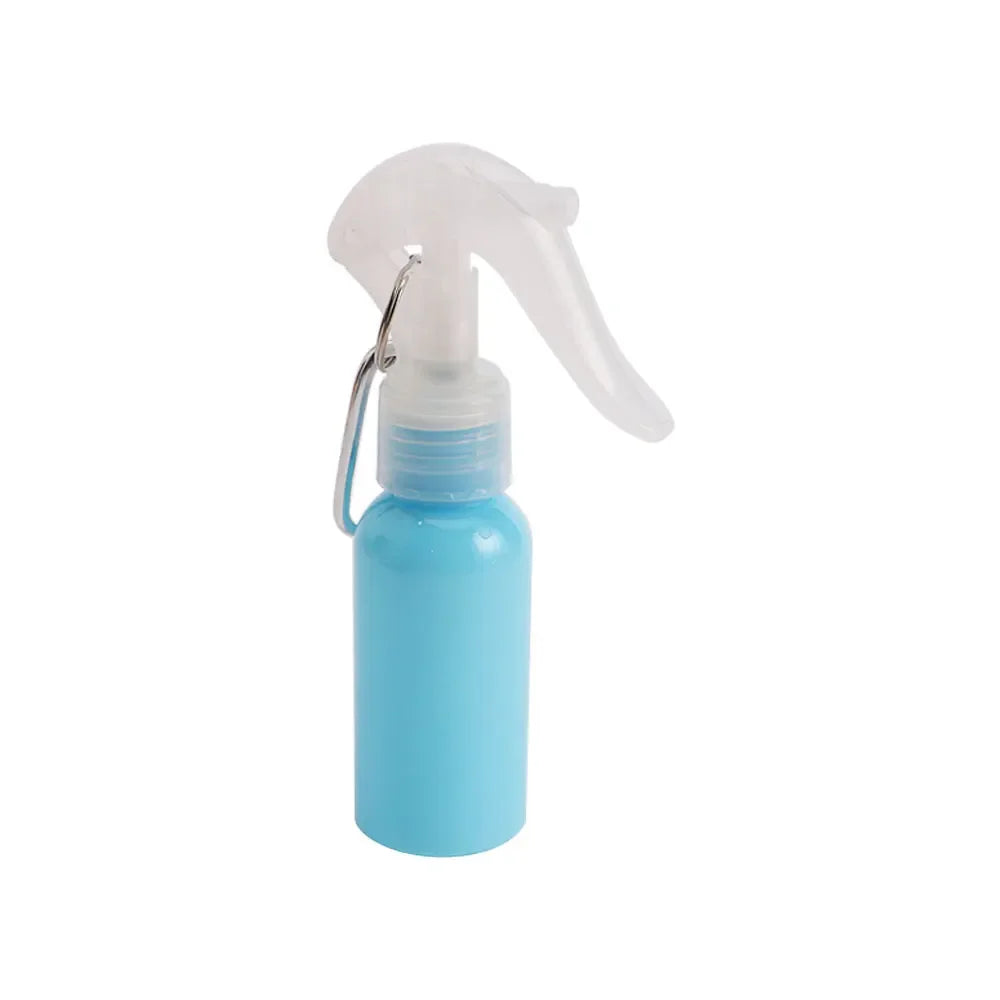 Mini Refillable Mist Spray Bottles with Keychain – Empty Travel Atomizers