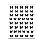 Creative Cute Hollow Nail Stickers Set - Airbrush Stencils Spray Templates for Nail Art - Heart Butterfly Bear Designs