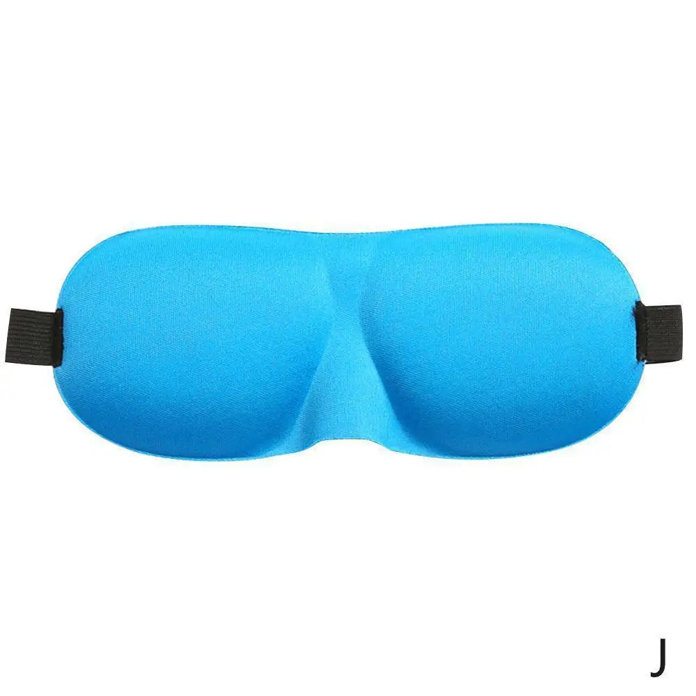 3D Sleep Mask – Soft Portable Eyeshade Eye Patch for Sleeping, Light Blocking Blindfold for Travel & Lazy Eye