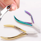 1pc Professional Cuticle Cutter – Nail Nippers, Scissors, Pusher & Dead Skin Remover Tool for Manicure & Pedicure